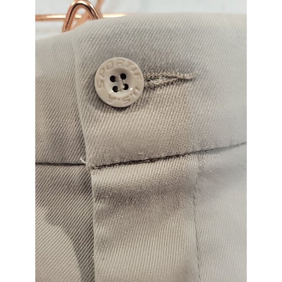 Vintage Sportif USA Porsche Exclusive Shorts Mens 36 Gray Cargo Pockets - Picture 4 of 6
